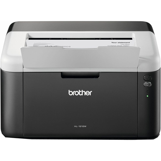 Impresora Brother HL-1212W con Wi-Fi/USB/220V - Blanco/Negro