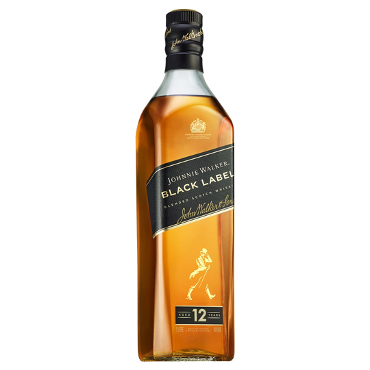 Whisky Johnnie Walker Black Label - 1L (Sin Caja)
