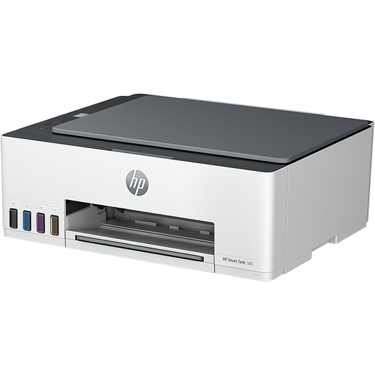 Impresora HP Smart Tank 580 3 en 1 Bluetooth/Wi-Fi/USB/Bivolt - Blanco