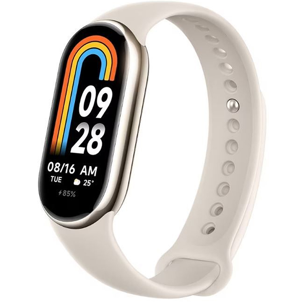 Smartwatch Xiaomi Band 8 BHR7166GL con Pantalla 1.62"/Bluetooth/5 ATM - Gold