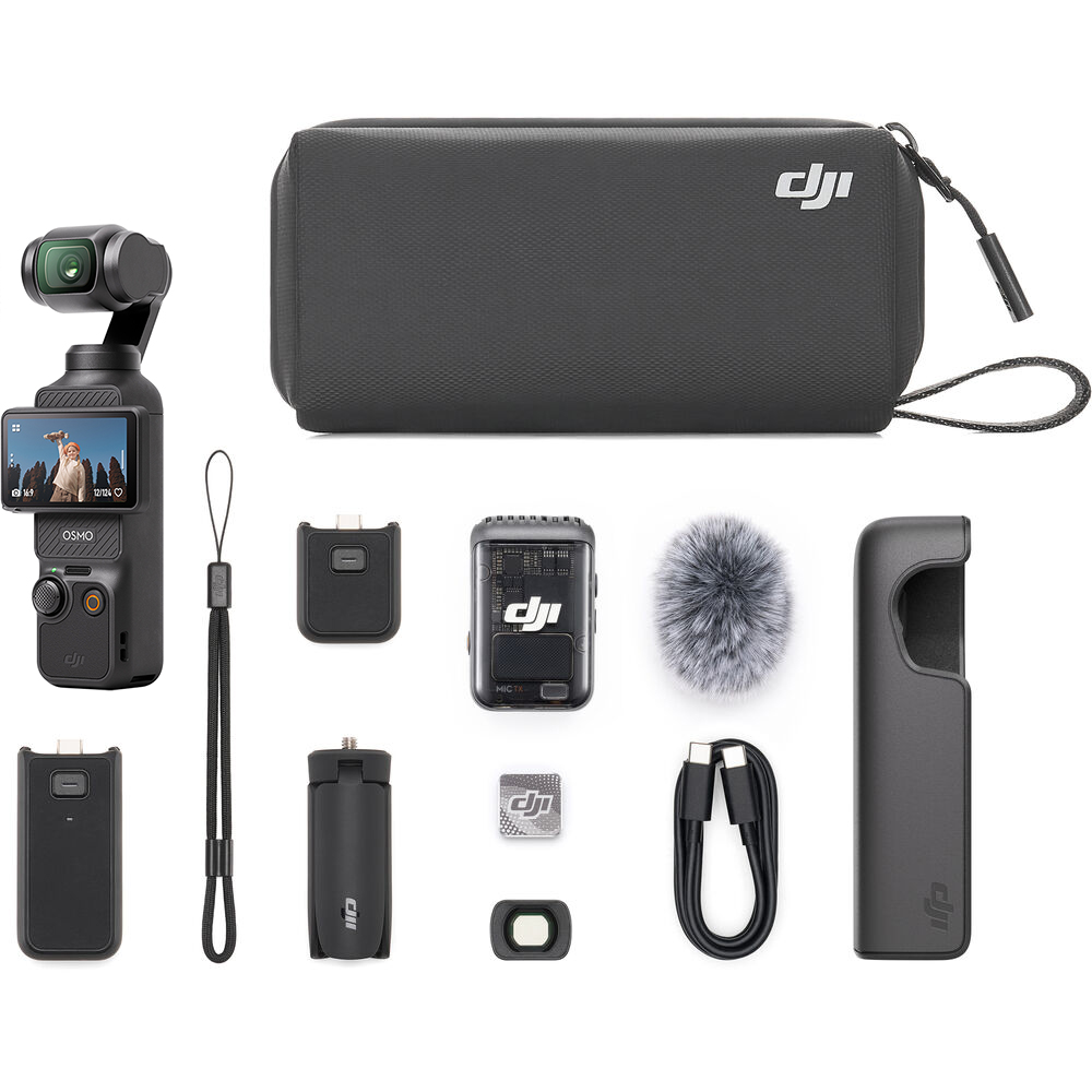Cardán DJI Pocket 3 Creator Combo OP9913 con Cámara de 9.4MP 4K