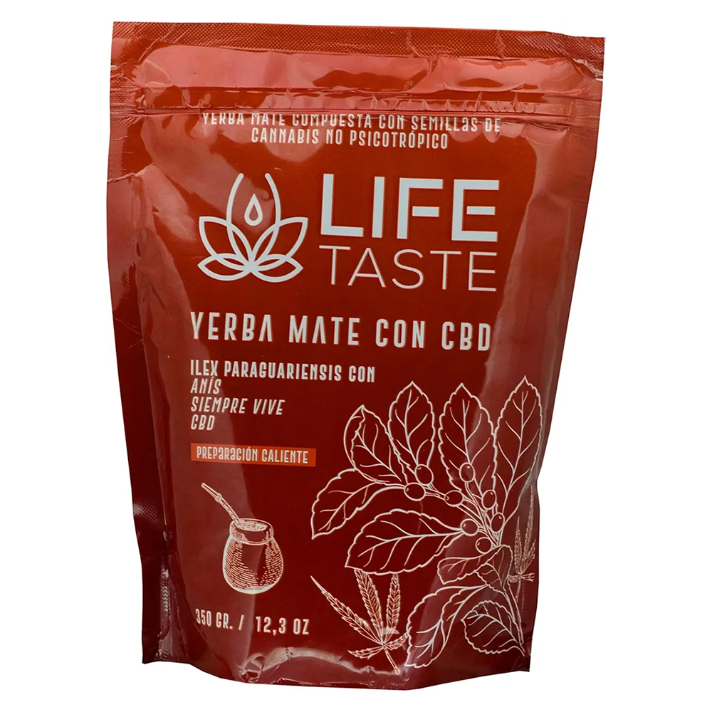 Yerba Mate Life Taste con CBD 350g