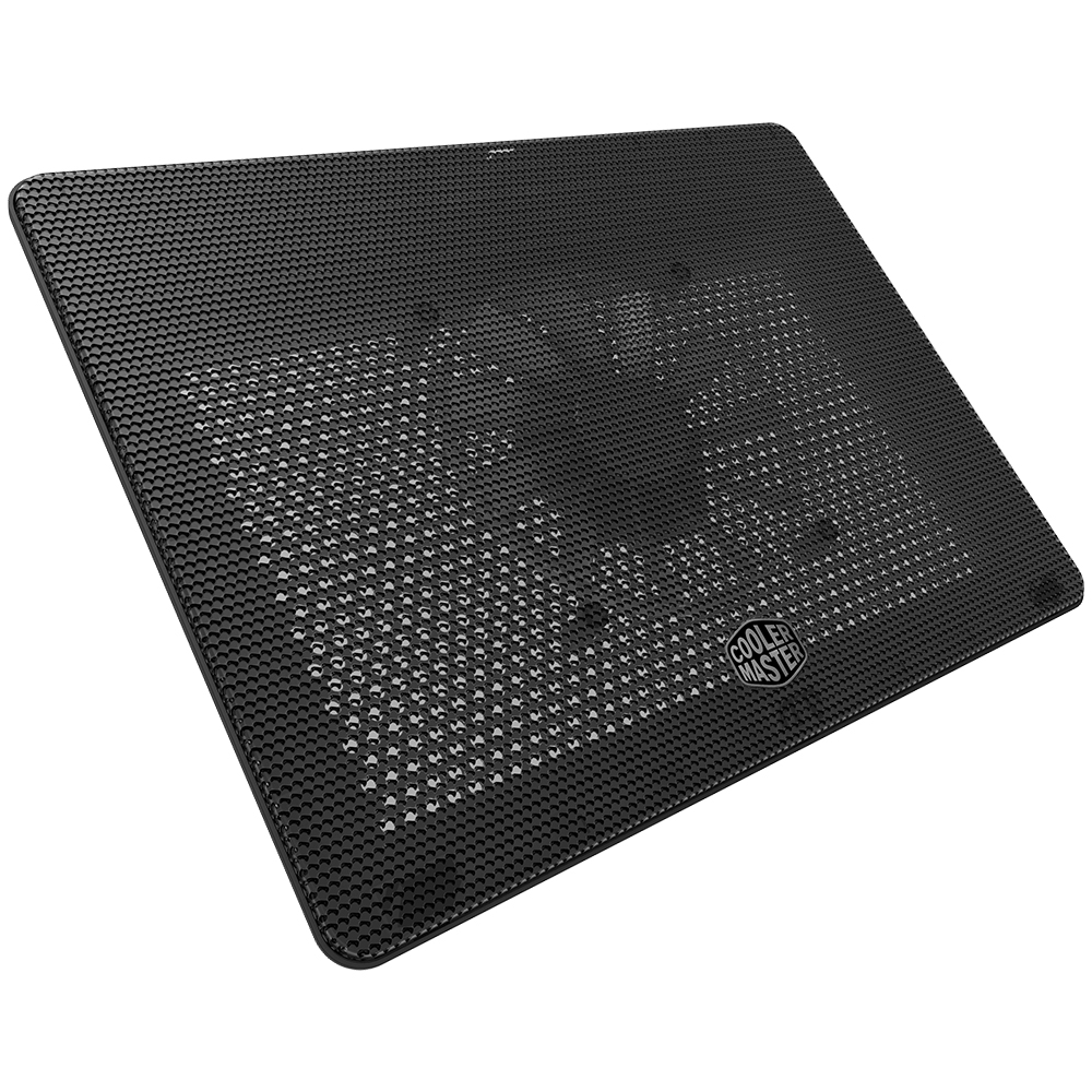 Cooler para Notebook Cooler Master 17" Notepal L2 MNW-SWTS-14FN-R1 con Ventilador de 160mm/1400 RPM/USB/LED - Black