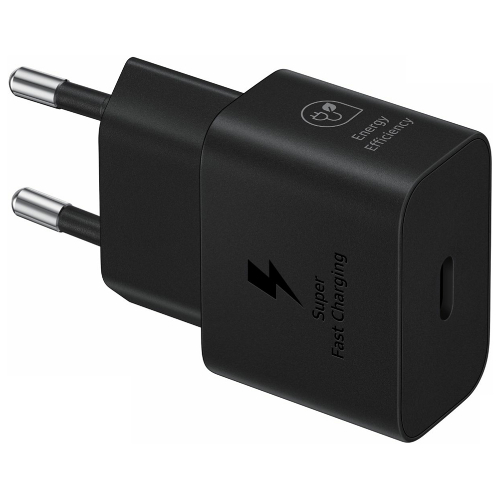 Cargador de Pared Samsung Power Adapter EP-T2510NBEGWW s/cable USB-C/25W - Negro