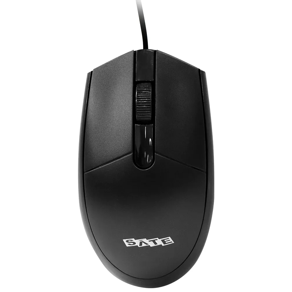 Mouse Óptico Satellite A-37 con 1000DPI/USB - Negro