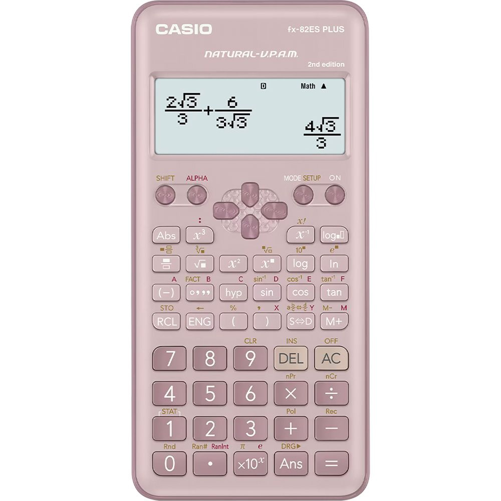 Calculadora Casio FX-82ES Plus 2nd Edition - Pink