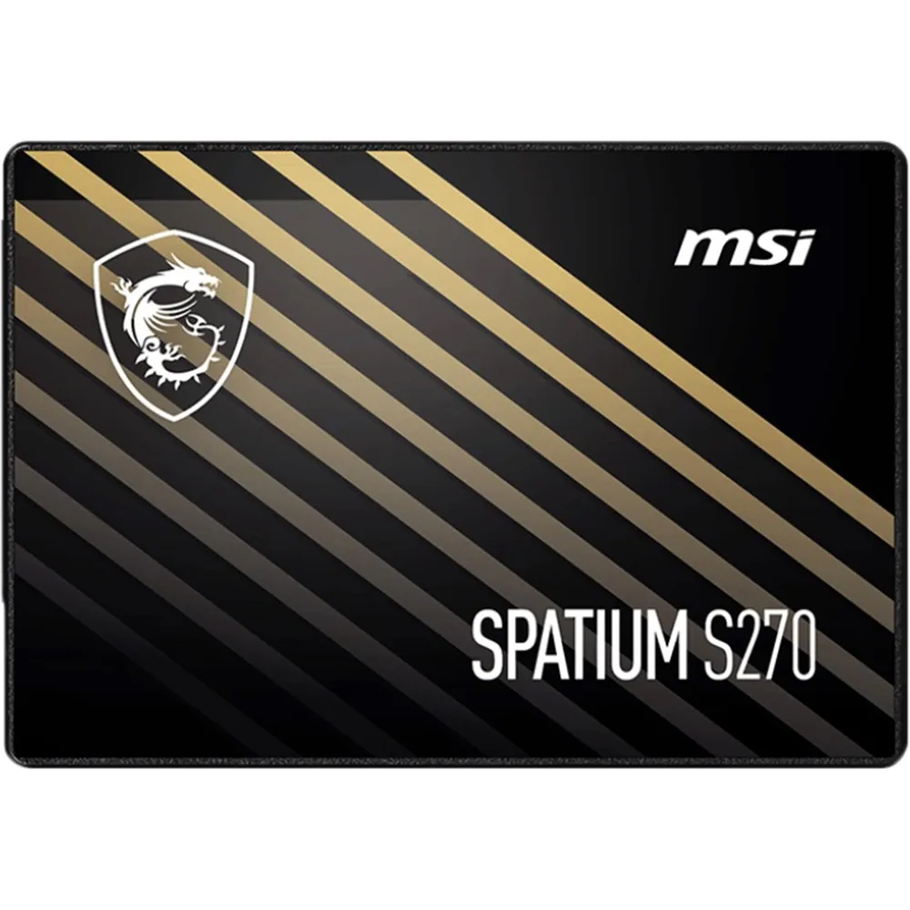 SSD 2.5" MSI Spatium S270 de 240GB hasta 500MB/s de Lectura