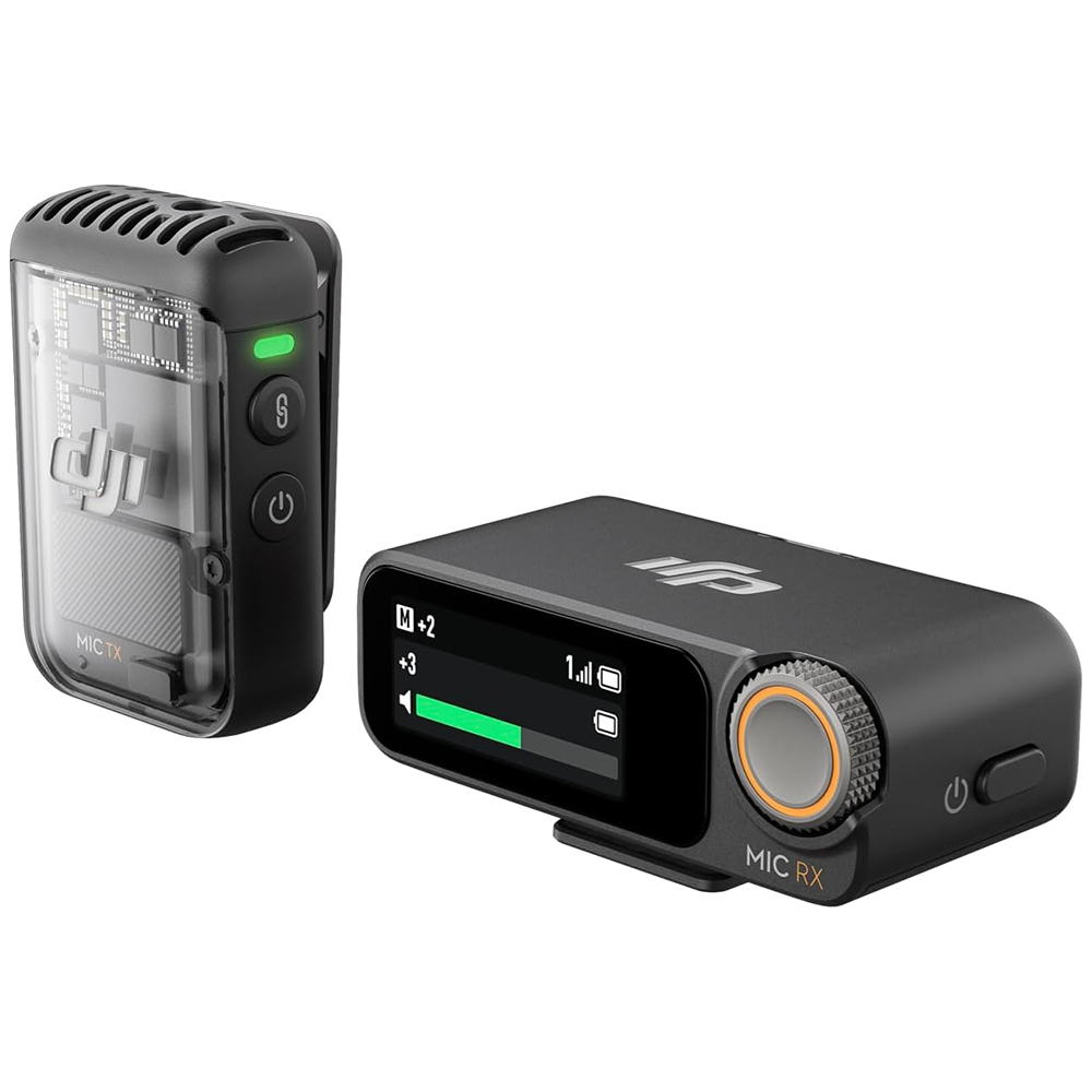Micrófono Digital Wireless Dji Mic 2 (1 TX + 1 RX) (FCC) - Black