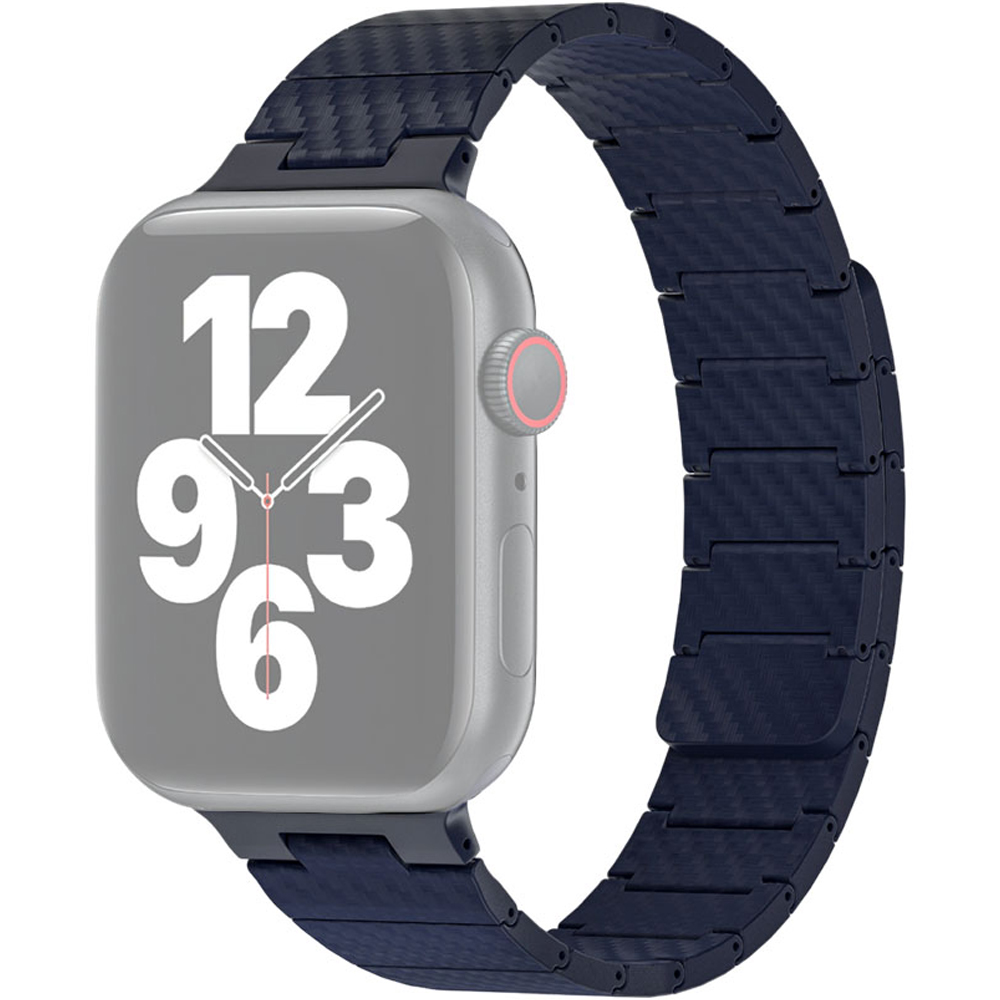 Correa Wiwu Wi-WB009 para Apple Watch 38/40/41mm Acero inoxidable - Blue