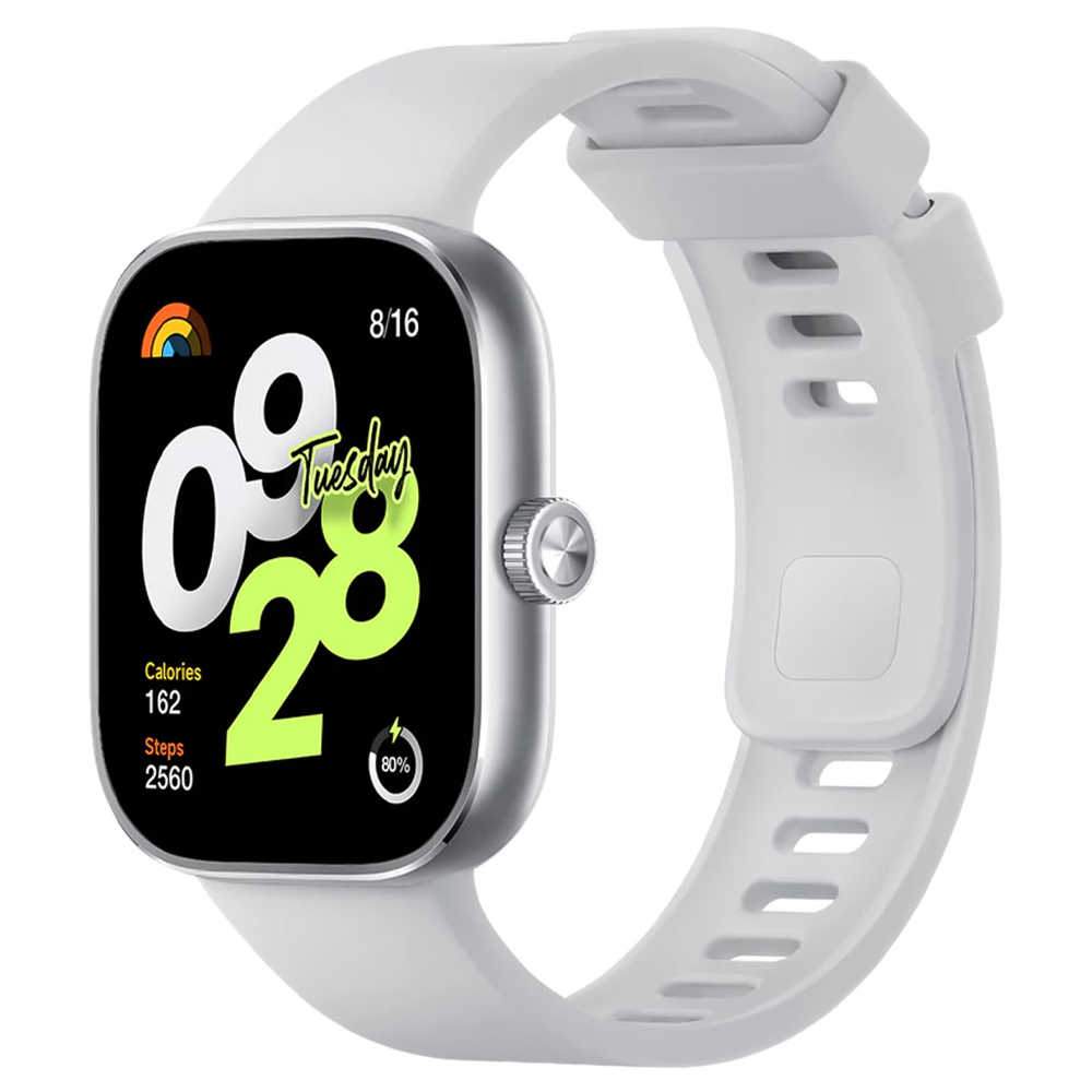 Smartwatch Xiaomi Redmi Watch 4 BHR7848GL con Pantalla de 1.97"  Bluetooth/5 ATM - Silver