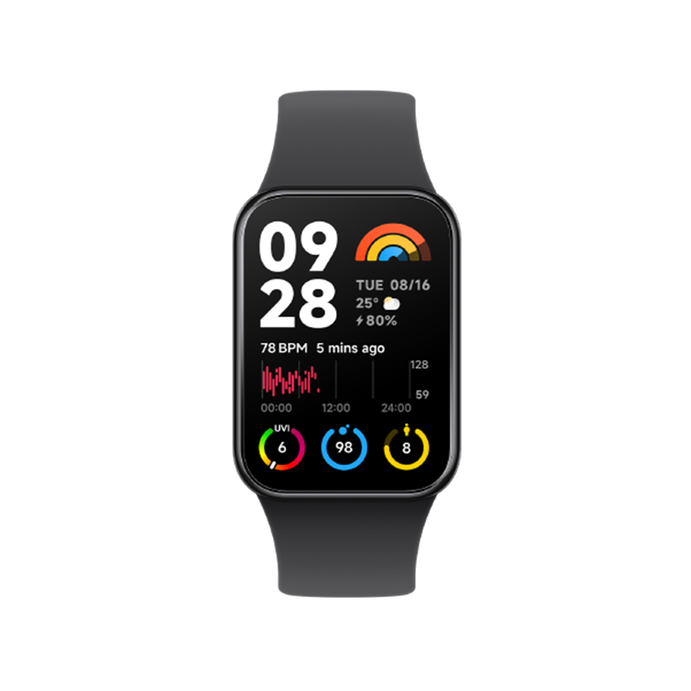 Smartwatch Xiaomi Mi band 8 Pro BHR8007GL con Pantalla 1.56"/Bluetooth - Black