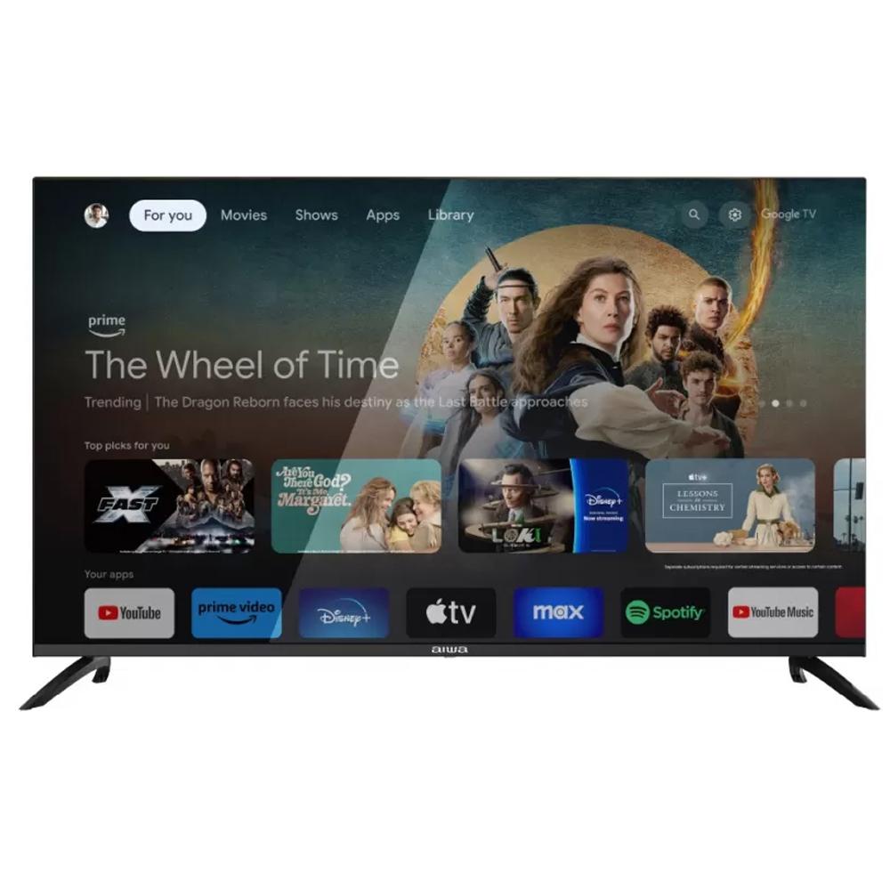 Smart TV QLED de 75" Aiwa AW75B4QFG 4K HDMI