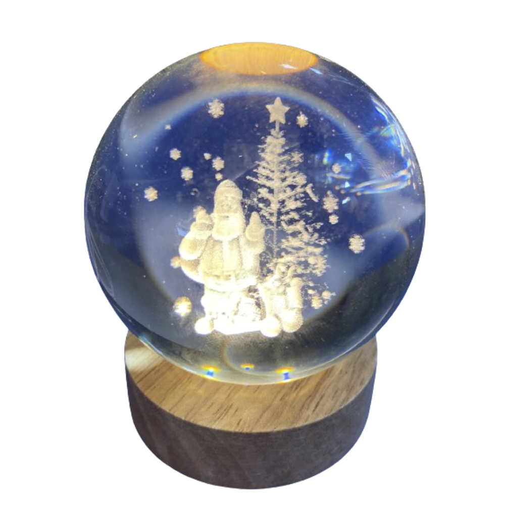 Lampara Esfera de Mesa Xtrad SH-071 - Papá Noel