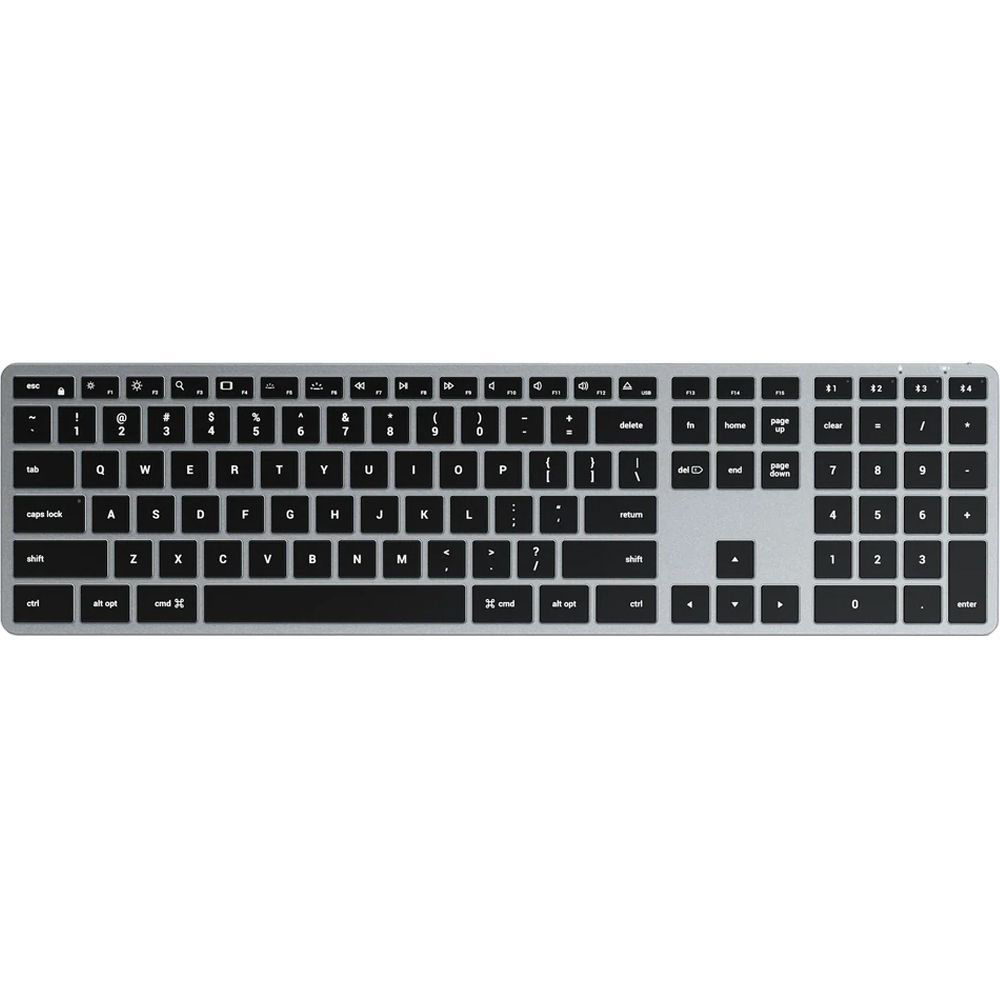 Teclado Inalámbrico Satechi  Slim X3 ST-BTSX3M-ES para Mac  (Español) - Space Gray