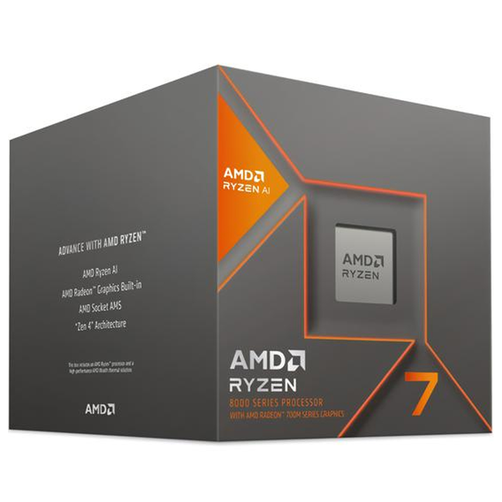 Procesador AMD Ryzen 7-8700G de 4.2GHZ a 5.1GHz 8 Core 16 Theads con 24MB Caché - Socket AM5