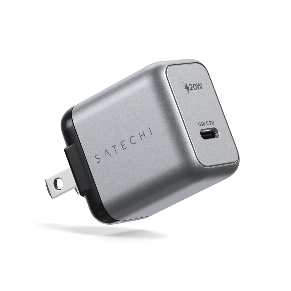 Cargador de Pared Satechi PD Wall ST-UC20WCM USB-C/20W  - Silver