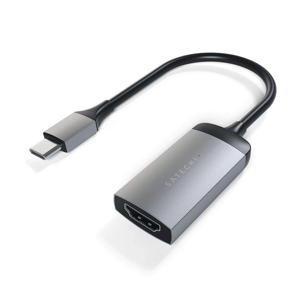 Cable USB-C a HDMI-Hembra Satechi ST-TC4KHAM 4k/60Hz - Space Gray
