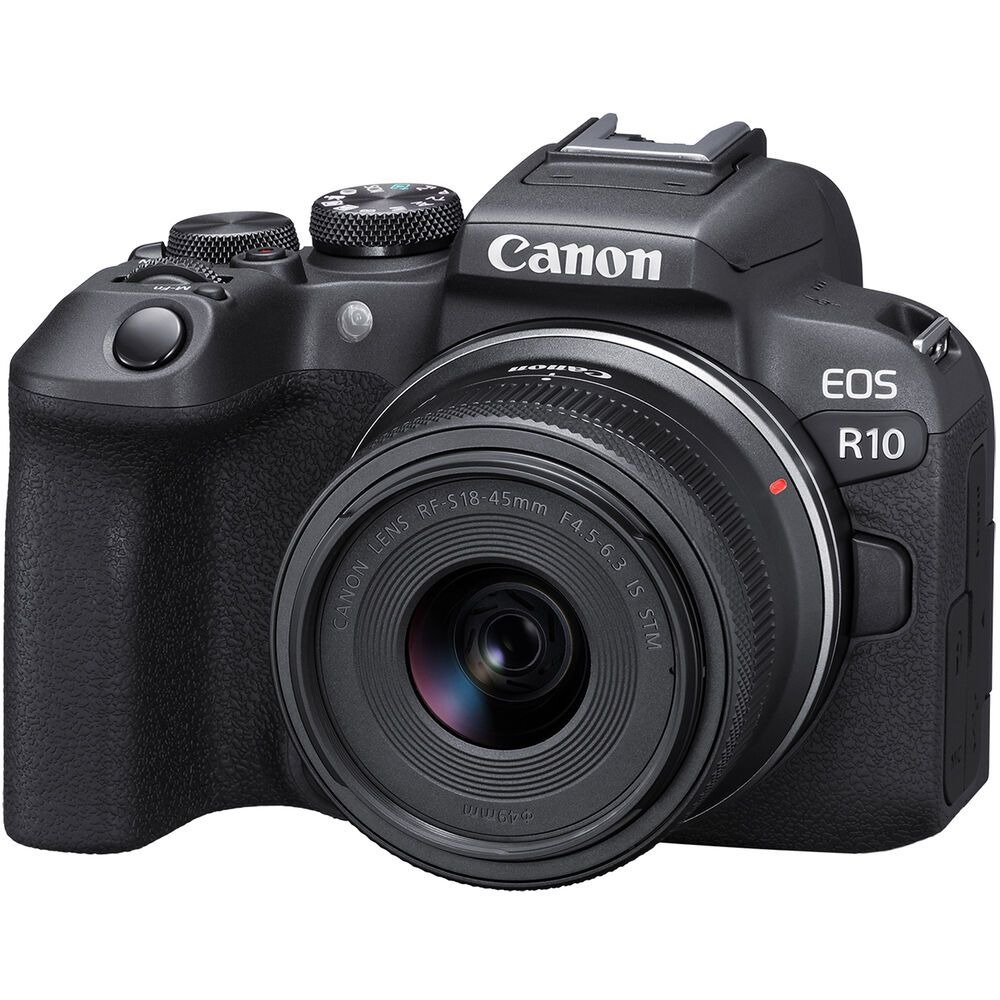 Cámara Canon EOS R10 Kit 18-45mm F4/.5-6.3 IS STM