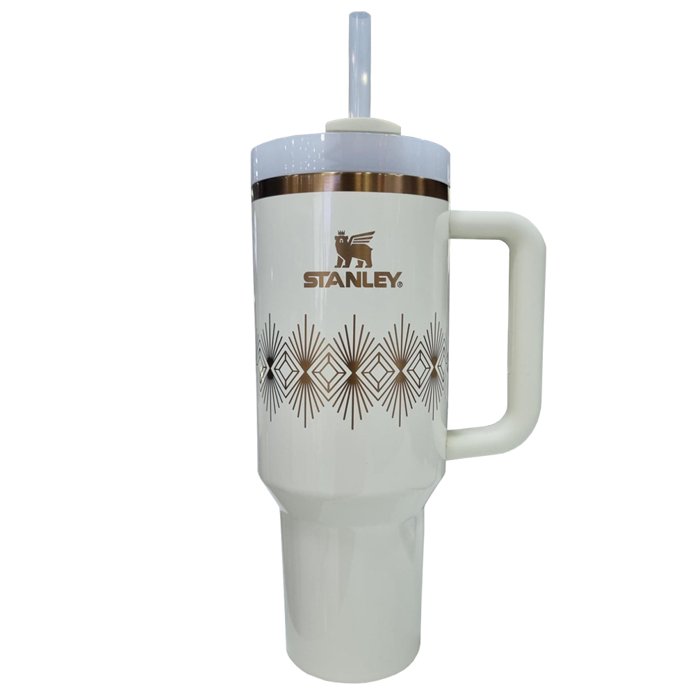 Vaso Térmico Stanley The Flowstate Quencher H2.0 de 1.18L - Cream