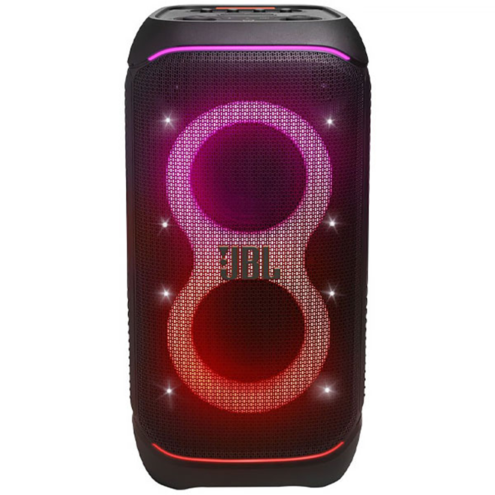 Speaker JBL PartyBox Stage 320 con Bluetooth/Led/TWS/IPX4/Bivolt - Negro