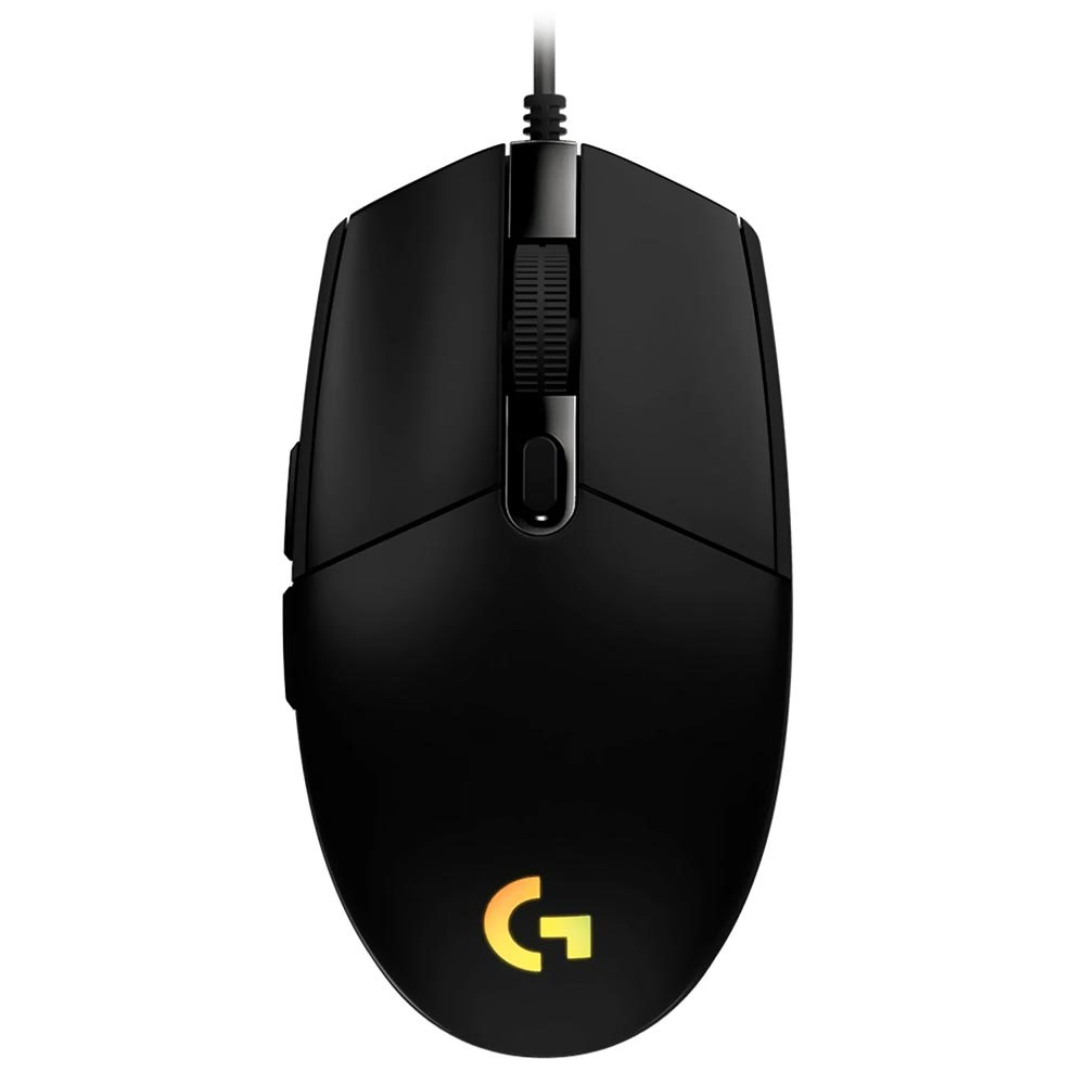 Mouse Gaming Logitech G203 Lightsync  910-005793 USB/RGB - Negro
