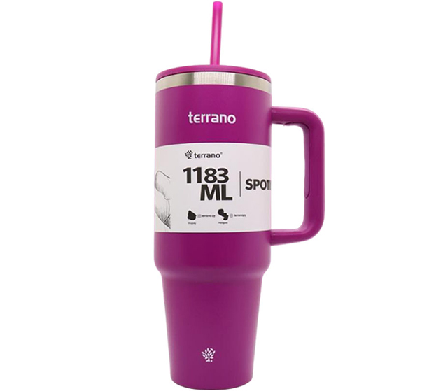 Vaso Térmico Terrano Spotie Cup de 1.183mL - Fucsia