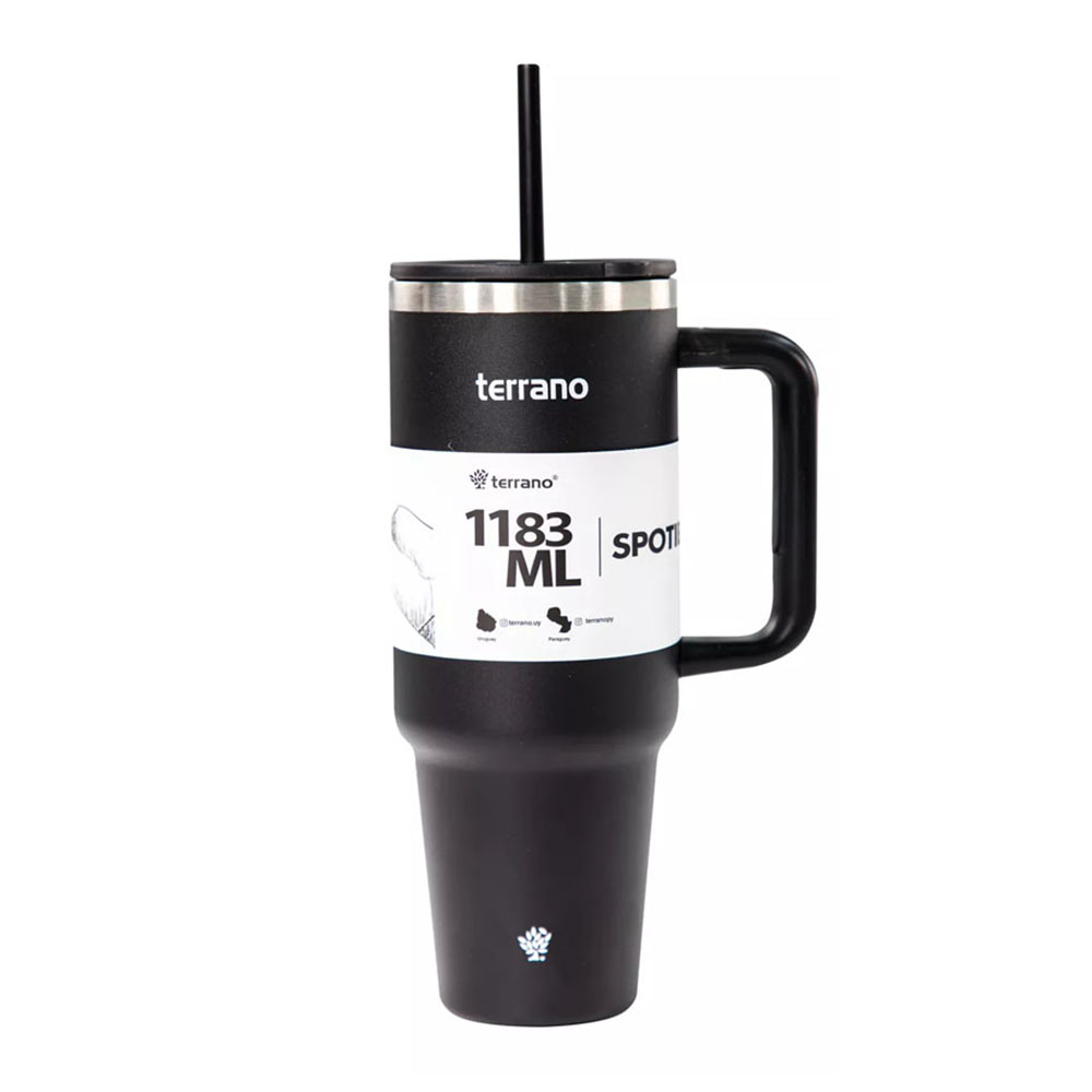 Vaso Térmico Terrano Spotie Cup de 1.183mL - Negro