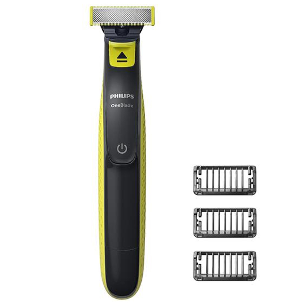 Afeitadora Philips OneBlade QP2521/10 5V/Recargable - Negro/Verde