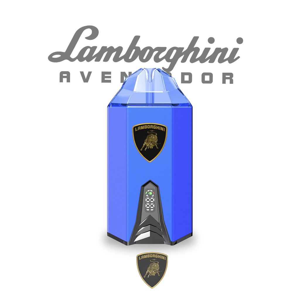 Vape Desechable Lamborghini Aventador 12000 Puffs 2% Nicotina - Blueberry Ice