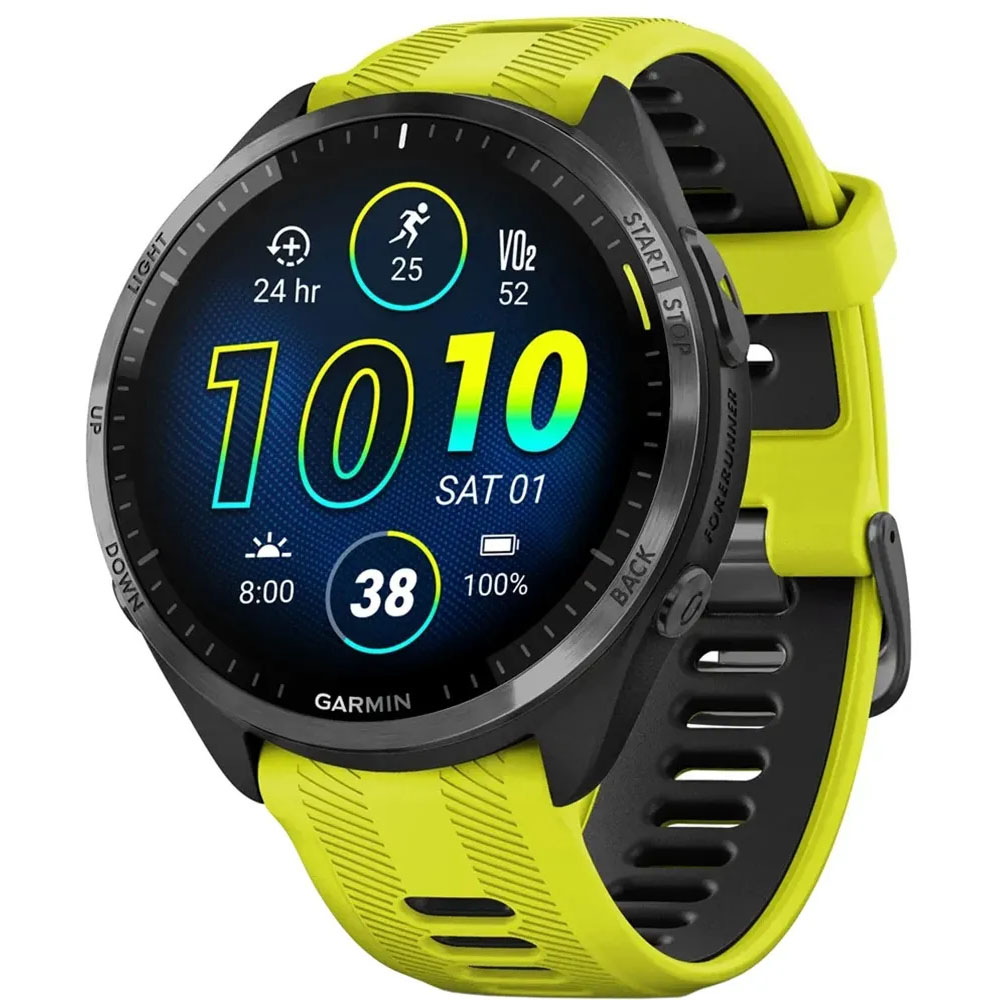 Smartwatch Garmin Forerunner 965 010-02809-02 con Pantalla 1.4"/Bluetooth/GPS/5 ATM - Yelllow