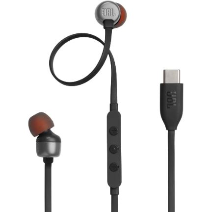 Auriculares JBL T310 USB-C/Micrófono - Negro
