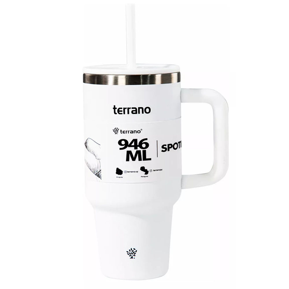 Vaso Térmico Terrano Spotie Cup de 946mL - Blanco