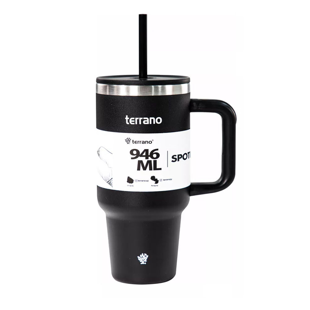Vaso Térmico Terrano Spotie Cup de 946mL - Negro