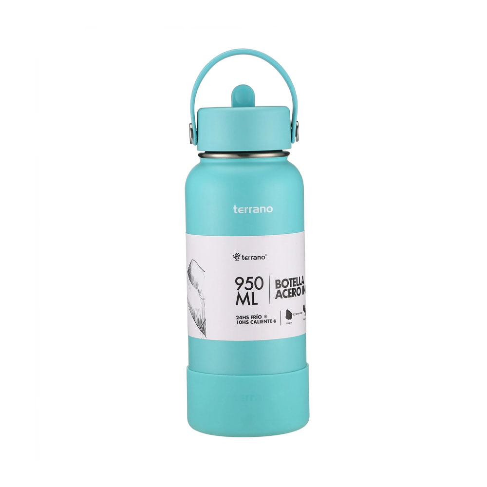 Termo Terrano 0402009027 Acero Inox de 950mL - Celeste