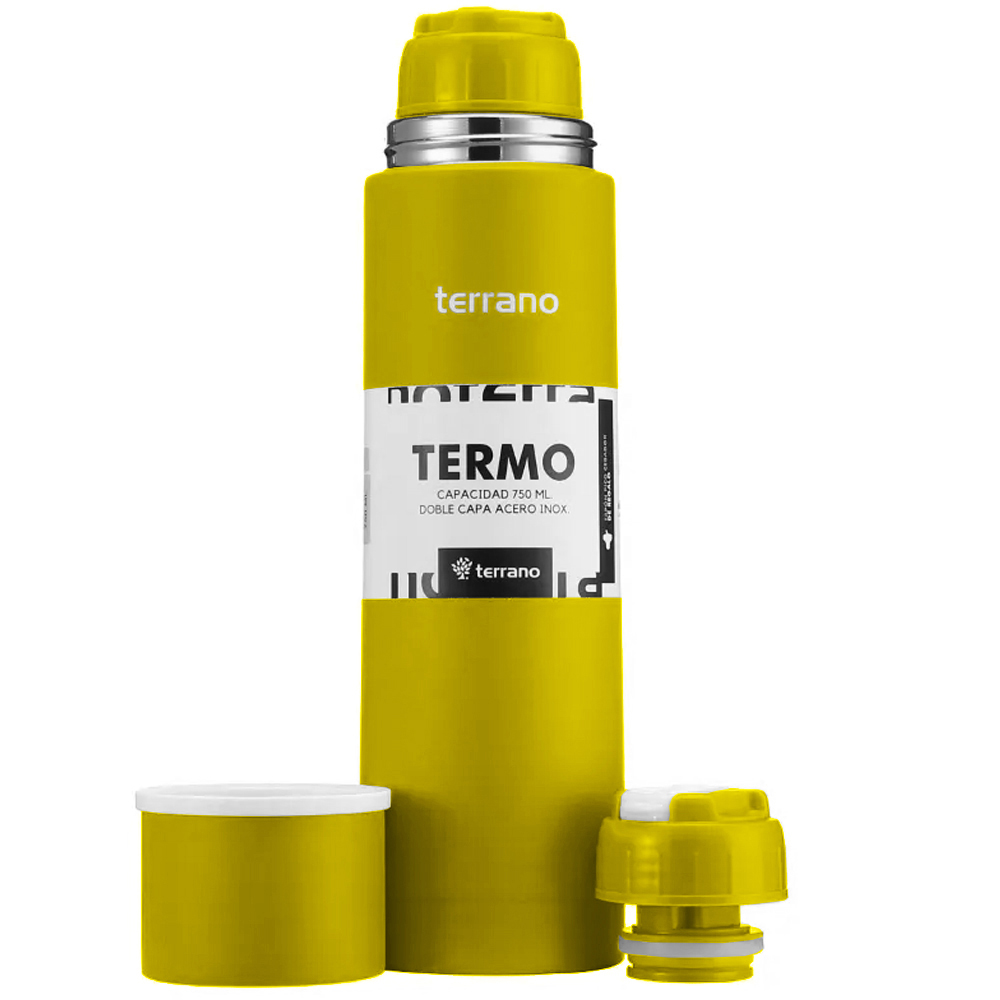 Termo Terrano Bala AC402022020 de 750mL - Strong Yellow
