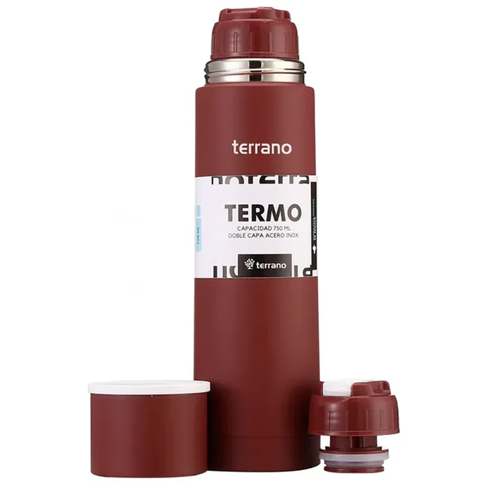 Termo Terrano Bala AC402022021 de 750mL - Bordeaux