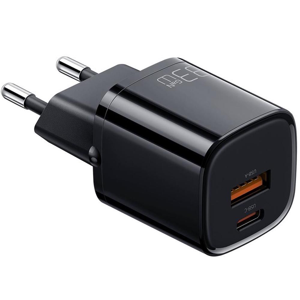 Cargador MCDODO CH-015 con USB-C/USB-A/33W - Black