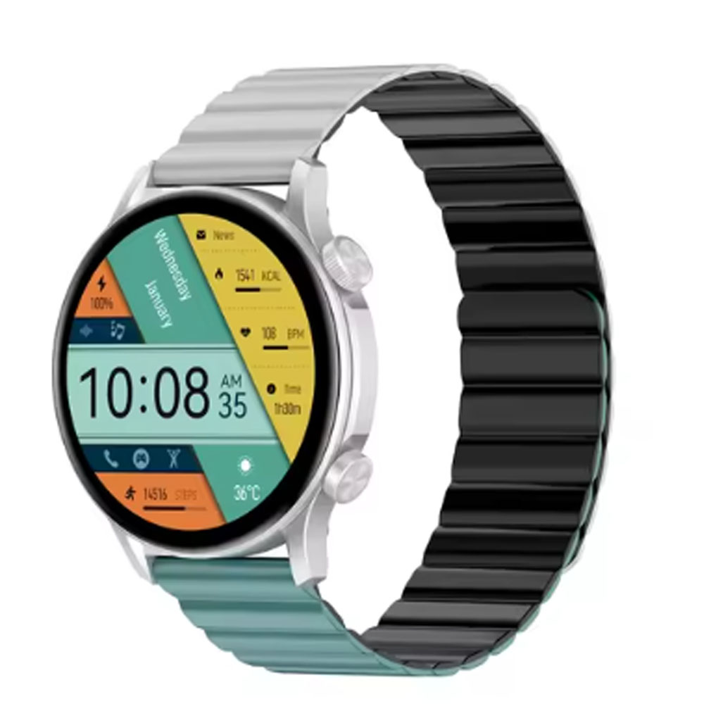 Smartwatch Kieslect Calling KR Pro LTD con Pantalla de 1.43"/Bluetooth/IP68 - Silver