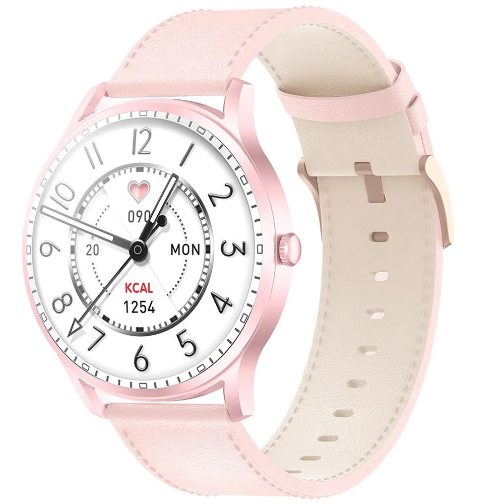 Smartwatch Kieslect Lady Calling Lora con 1.32"/Bluetooth/IP68/280mAh - Pink