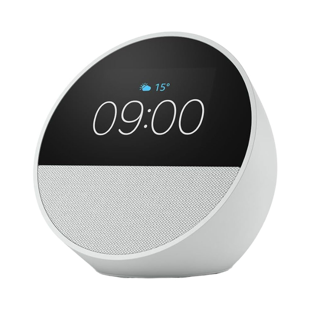 Reloj Despertador Smart Amazon Echo Spot con Alexa/Wi-fi/Bluetooth - White