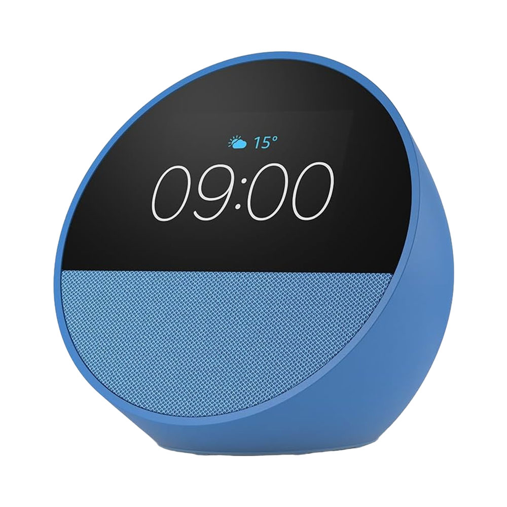 Reloj Despertador Smart Amazon Echo Spot con Alexa/Wi-fi/Bluetooth - Blue