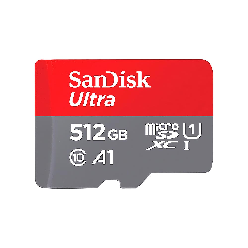 Memoria Micro SD Sandisk Ultra 512GB C10 150MB/S SDSQUAC-512G-GN6MA - 150 MB/s