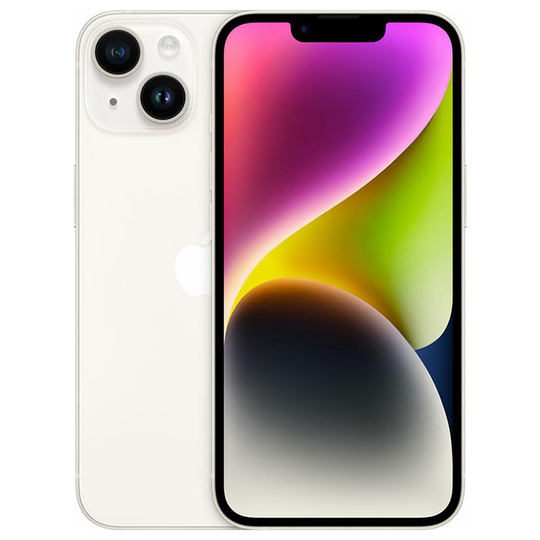 Apple iPhone 14 SWAP 128GB 6.1" Starlight -  Grado A (2 Meses Garantía - Bat. 80/100% - Americano)