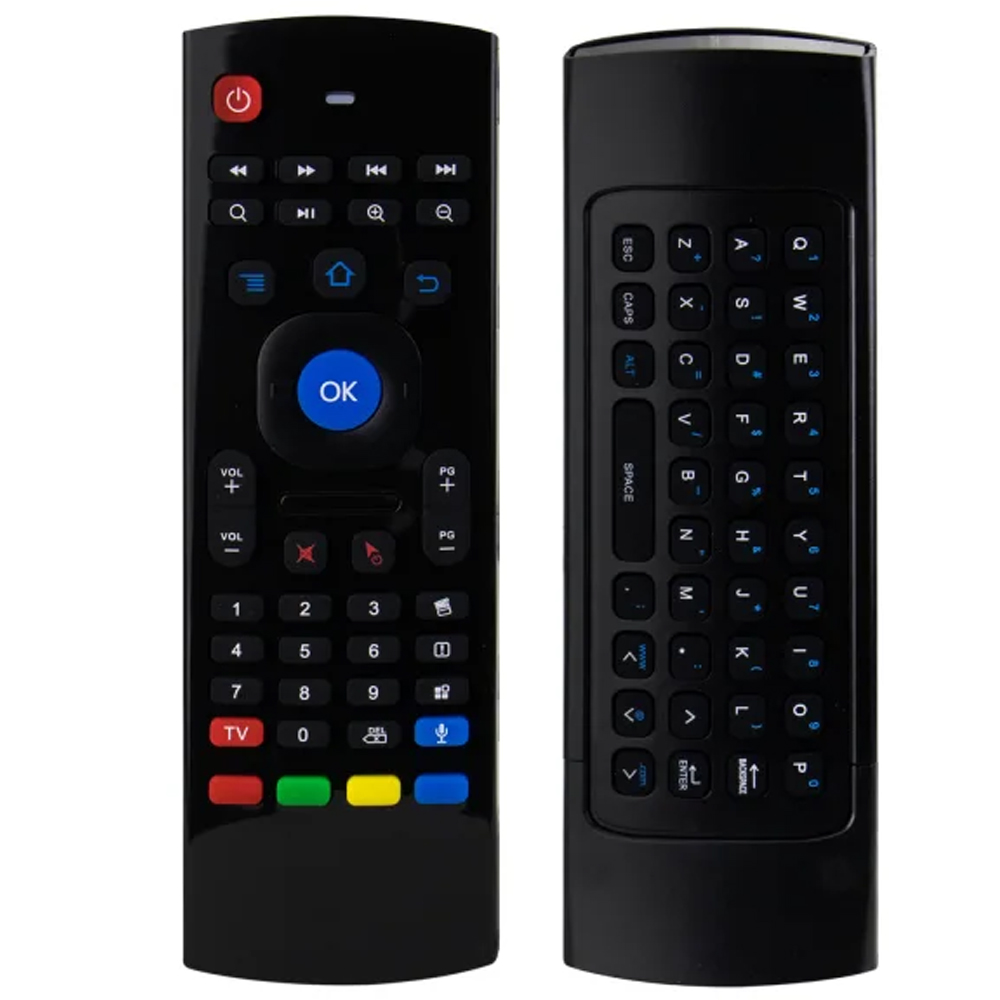 Control Remoto Universal Krab Air Mouse KB3 - Negro