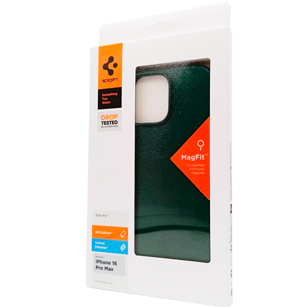 Funda para iPhone 16 Pro Max Thin Fit Mag Fit Abyss ACS08813 - Green