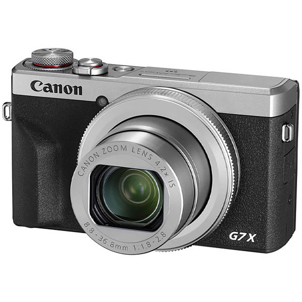 Cámara Canon PowerShot G7X Mark III 20.1MP 4K/Wi-Fi/Bluetooth - Silver