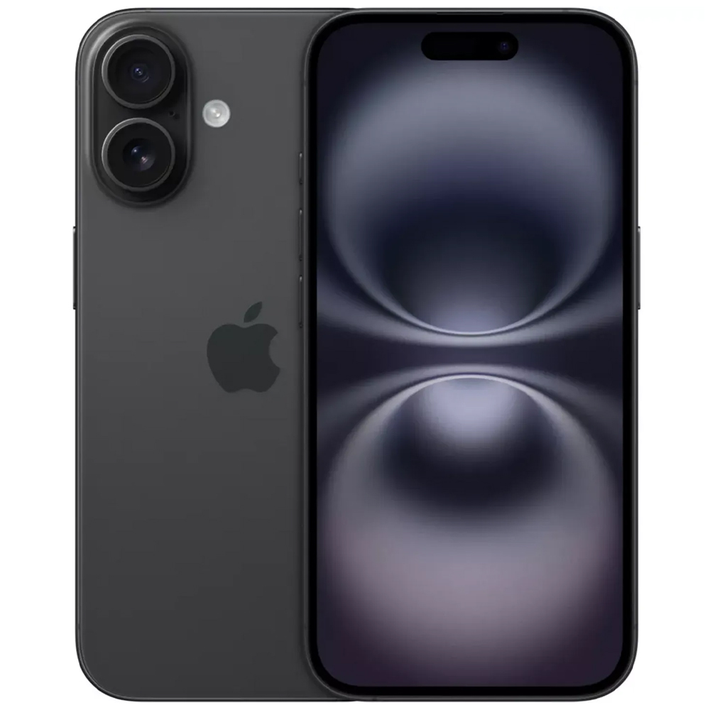 Apple iPhone 16 LL A3081 ESIM 128GB 6.3" 48+12/12MP iOS - Black