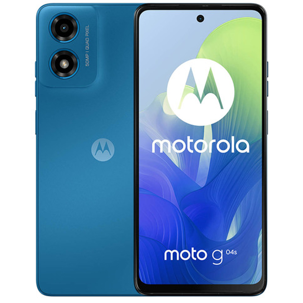 Smartphone Motorola G04S XT2421-7 LTE/BR DS 4/256GB 6.5" 50/5MP A14 - Blue (US)