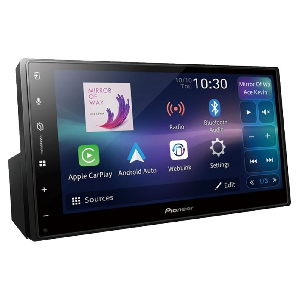 Radio Automotriz Pioneer DMH-A5650BT 6.8" Carplay/Wi-fi/Android/Touch - Negro