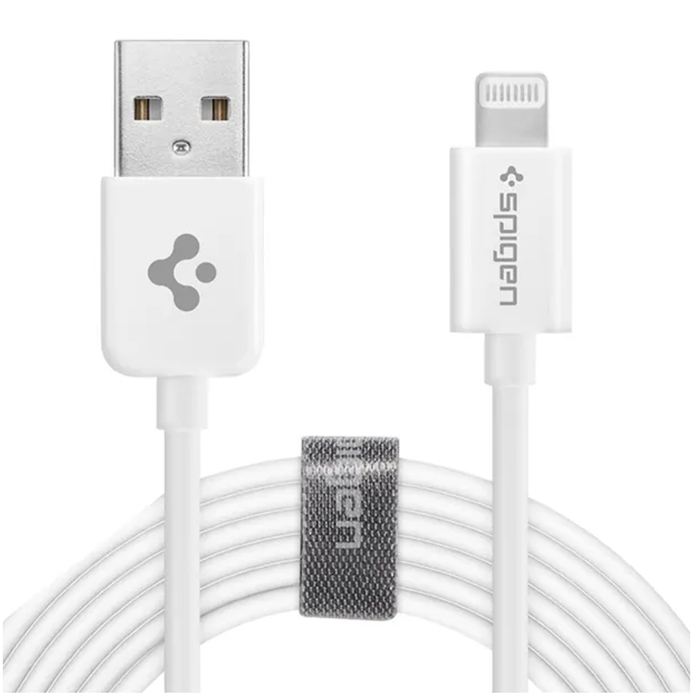 Cable Spigen Apple C20LS USB-A a Lightning 000CB24457 2mt- White